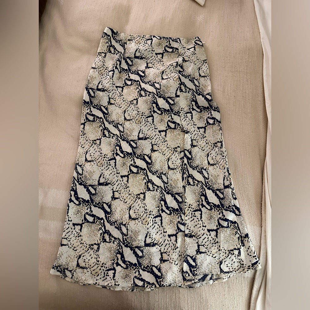 Snake Print Scarf